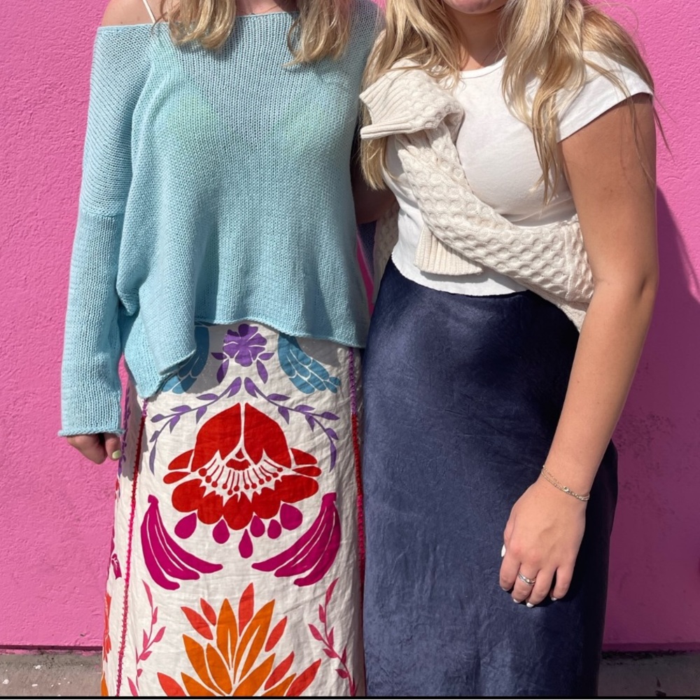 Babaton Satin skirt